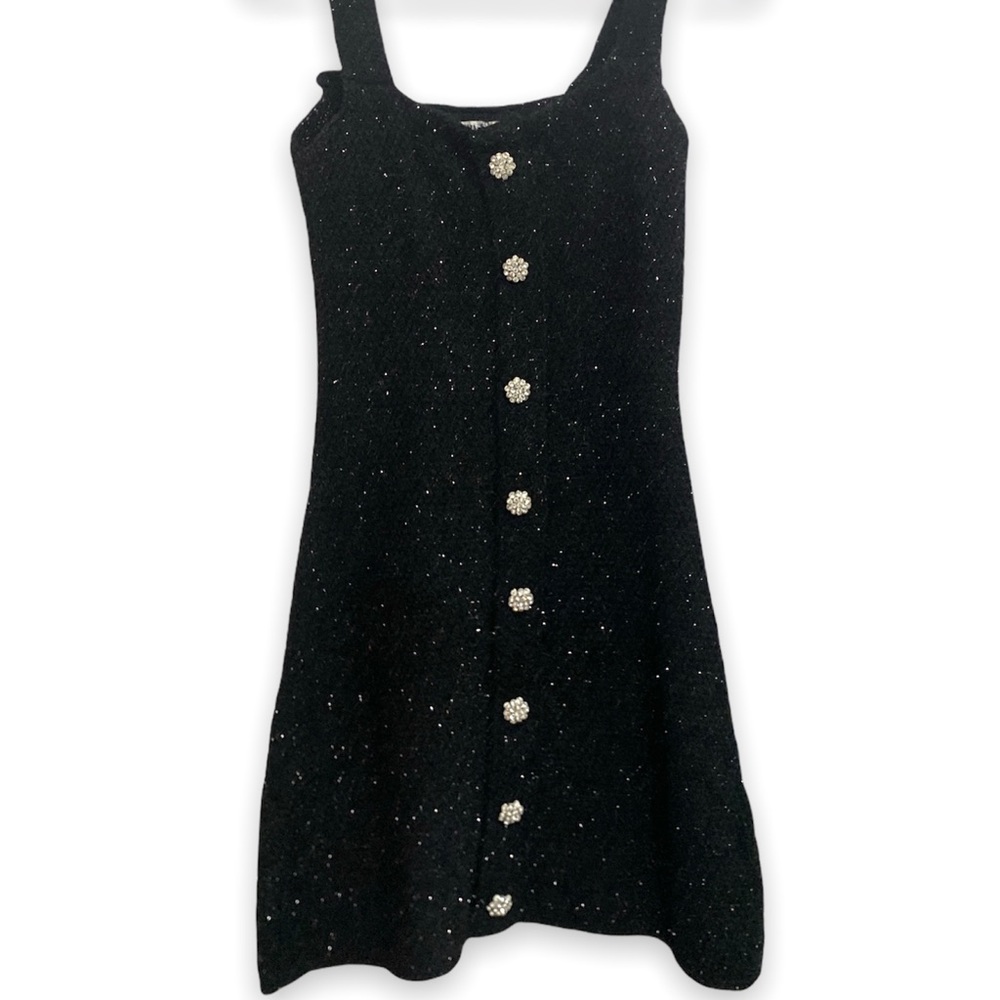 Zara Diamond Button Dress